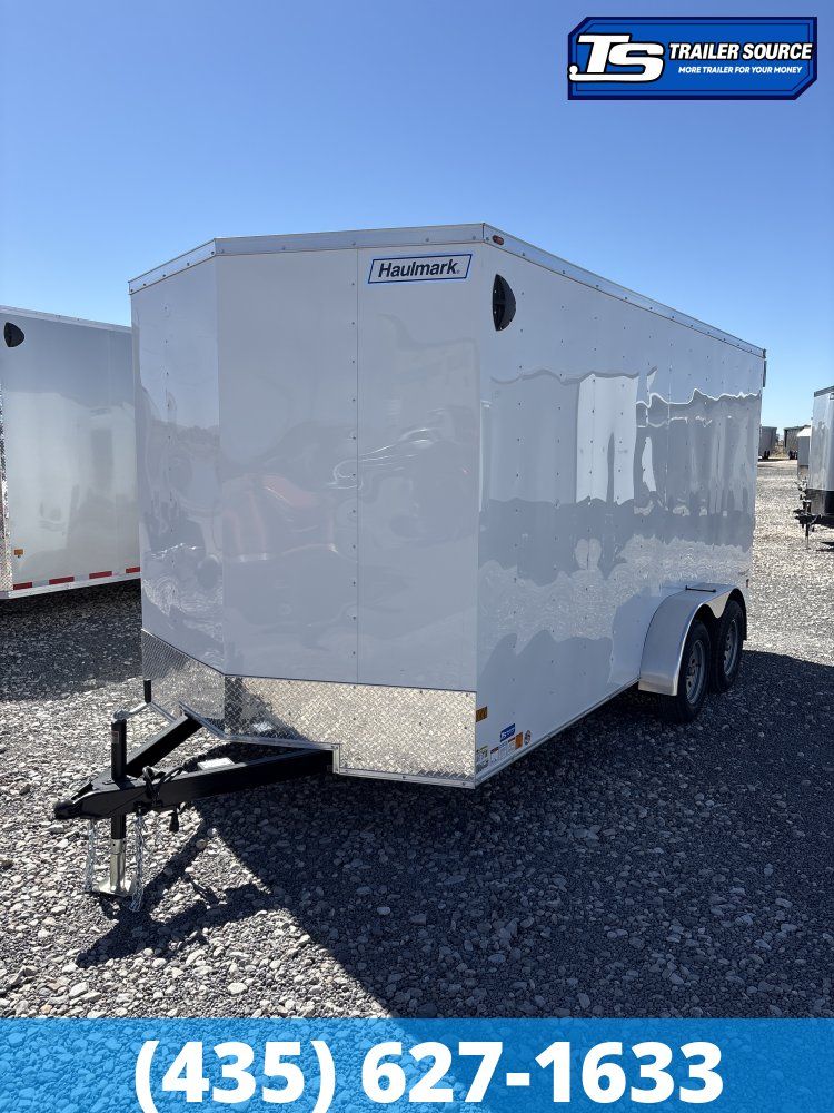 7x16 Haulmark Passport Enclosed Cargo Trailer - 7'0" Interior - 7K GVWR -