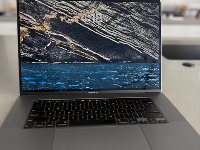 16 Inch 2019 MacBook Pro with TouchBar
