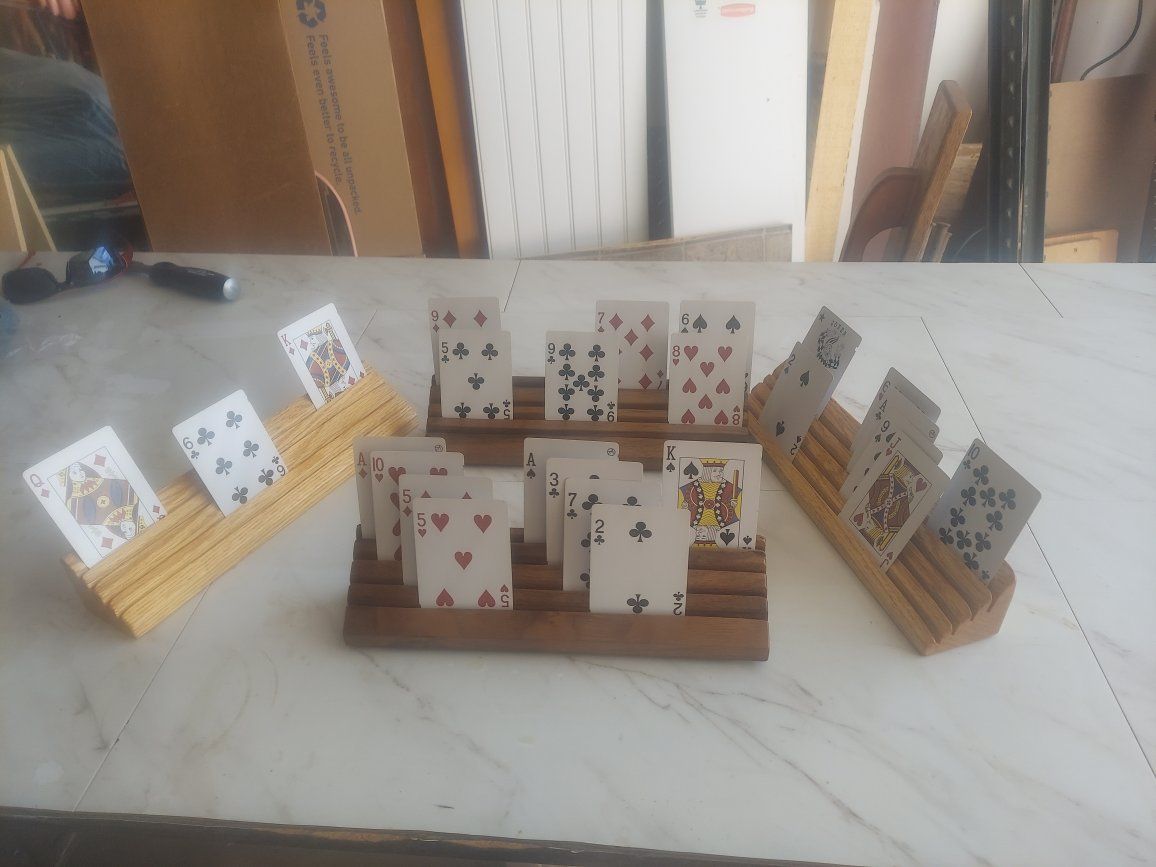 playing  card holders