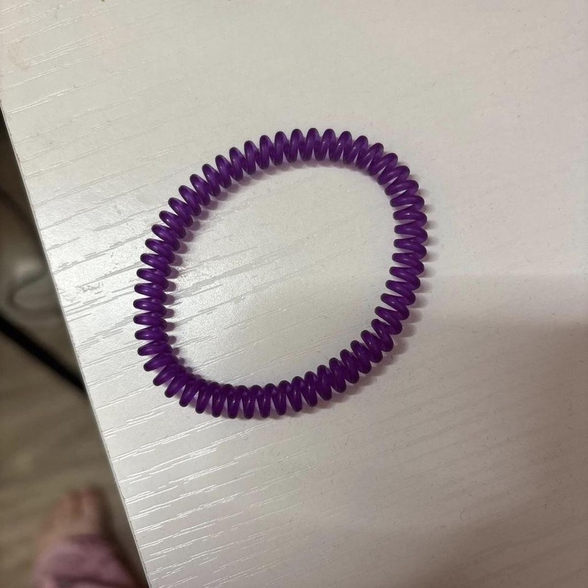 Purple Coil Bracelet