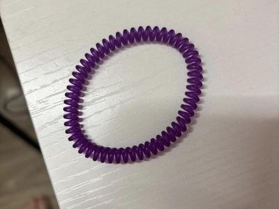 Purple Coil Bracelet