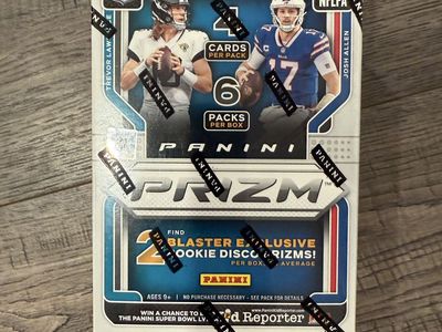 2021 Panini Prizm Football Blaster Box Factory Sealed 6 Packs of 4 cards