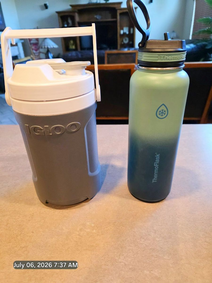 2 super nice jugs for outdoor activities BOTH for $8