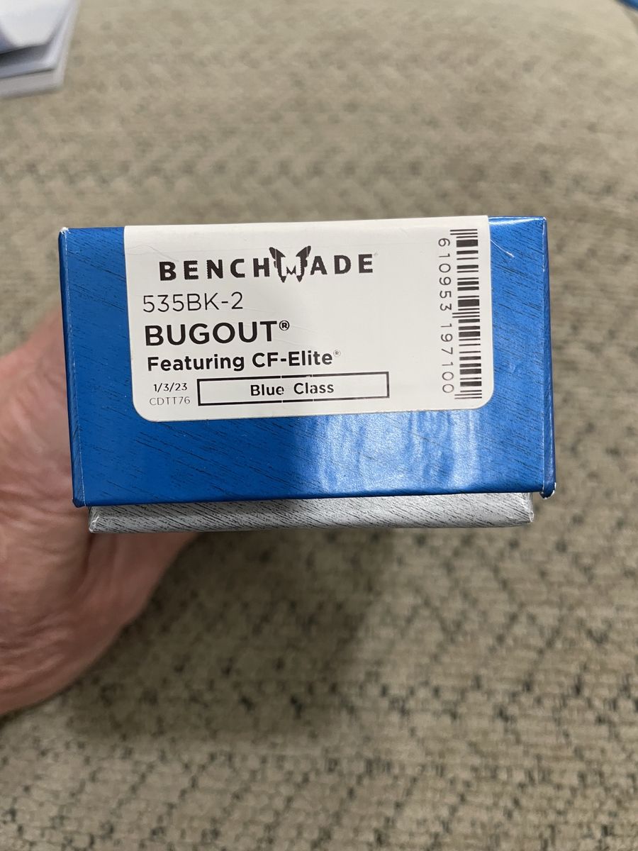Benchmade 535BK-2 Bugout Featuring CF-Elite
