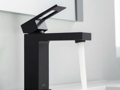 Brand New KIBI Matte Black Bathroom Faucet