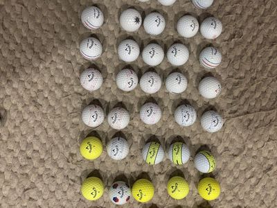 Callaway Golf Balls - Lot of 50 Used, Mixed Colors & Models