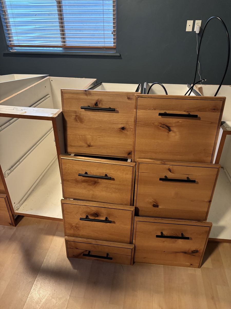 Desk Drawers with tops