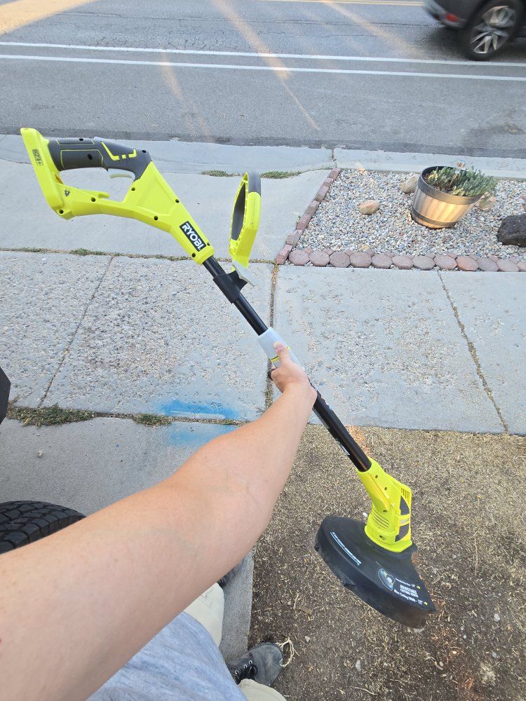 RYOBI 18V ONE+ Cordless hybrid String Trimmer/Edger, P2008A, Tool Only