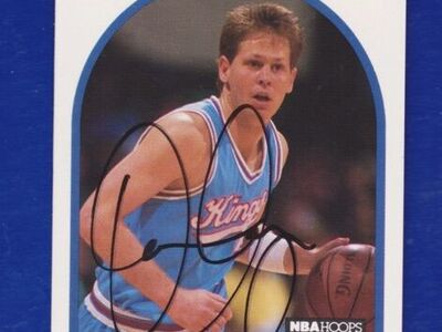 1990 Hoops NBA Danny Ainge Utah Jazz Basketball