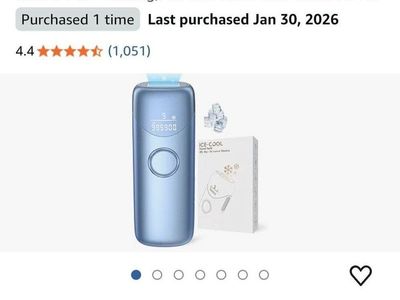 Brand new laser hair removal device