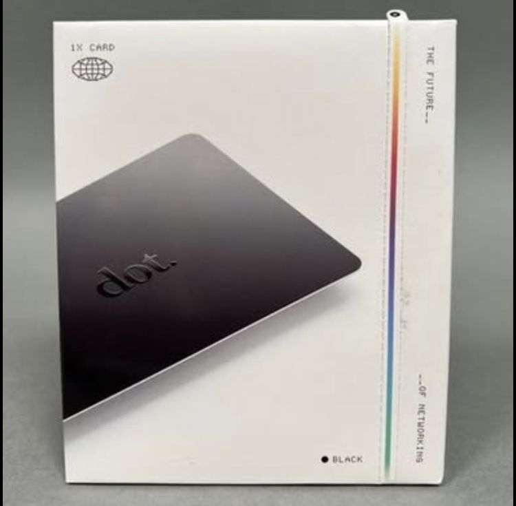 Go Digital with DOT.digital Business Cards. No more paper business cards