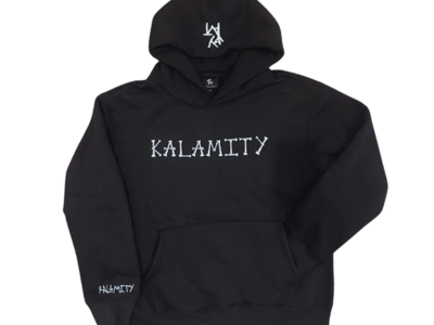 Kalamity Bone Hoodie Black