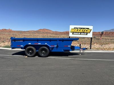 2026 RawMaxx PKX 7X14 14K Dump Trailer 24'' High S
