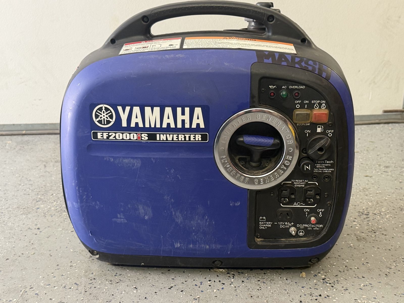 Yamaha EF2000iS Portable Inverter Generator - Blue