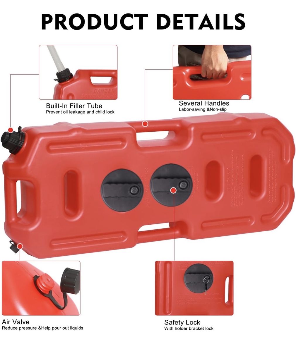 New 8 Gallon 30 L Container With Lockable Bracket