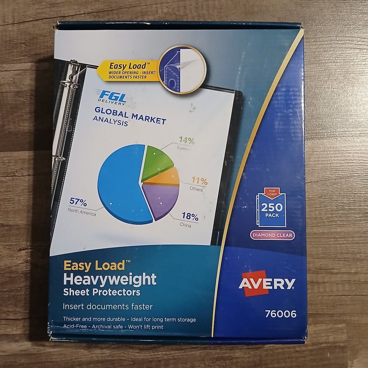 Heavyweight Page Protectors, 250 pack
