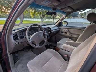 2003 Toyota Sequoia SR5 V8 4x4 - Maroon SUV with 3rd Row Seating