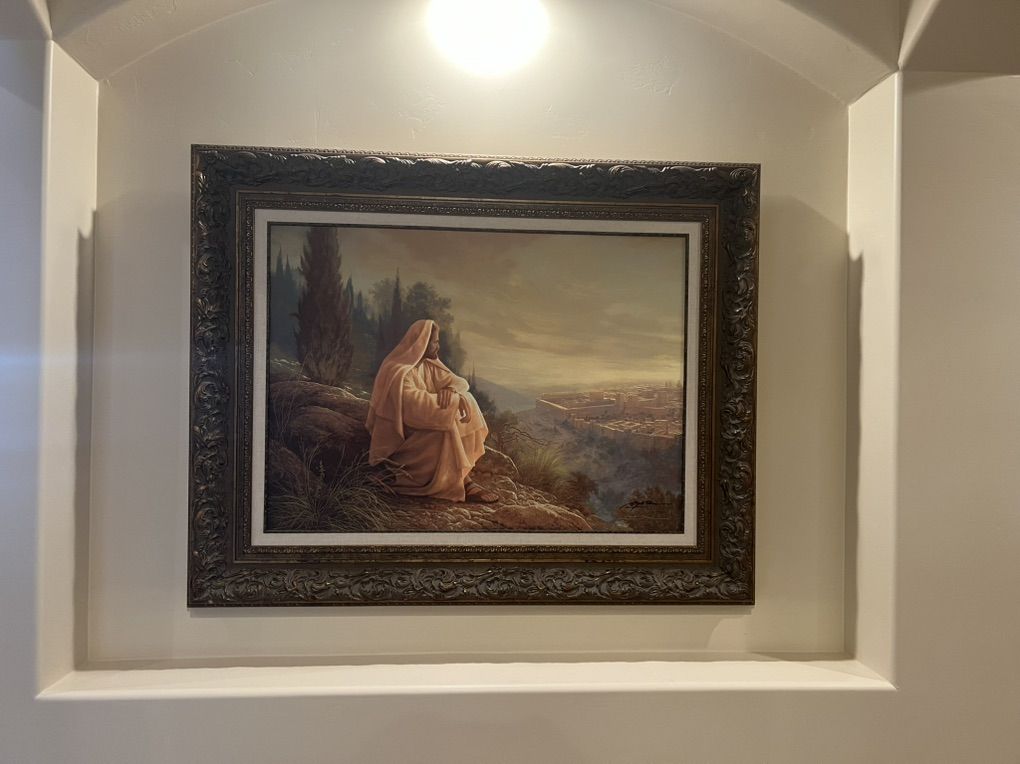 Large OH JERUSALEM Christian Canvas Art Collection