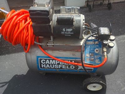 Campbell Hausfeld 5 HP 20-Gallon Air Compressor - Works Great!