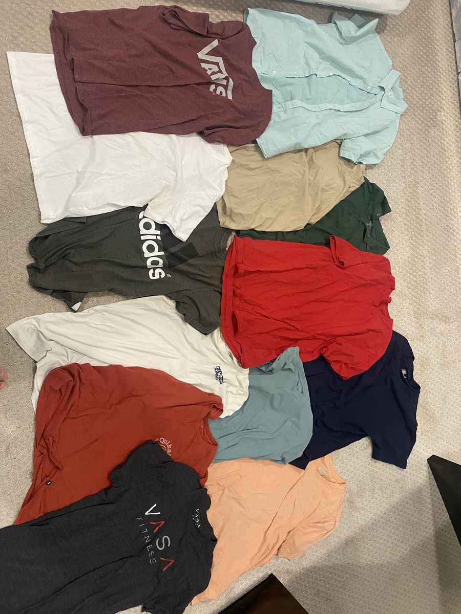 Assorted shirts (M or L) 