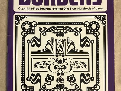 Ready To Use Borders Dover Clip-Art Series Designed by Ted Menten