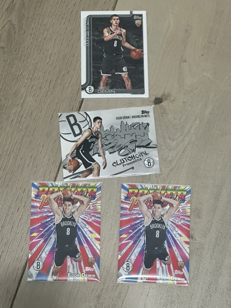 Egor Demin Toops Flagship Rookie Card Lot - BYU