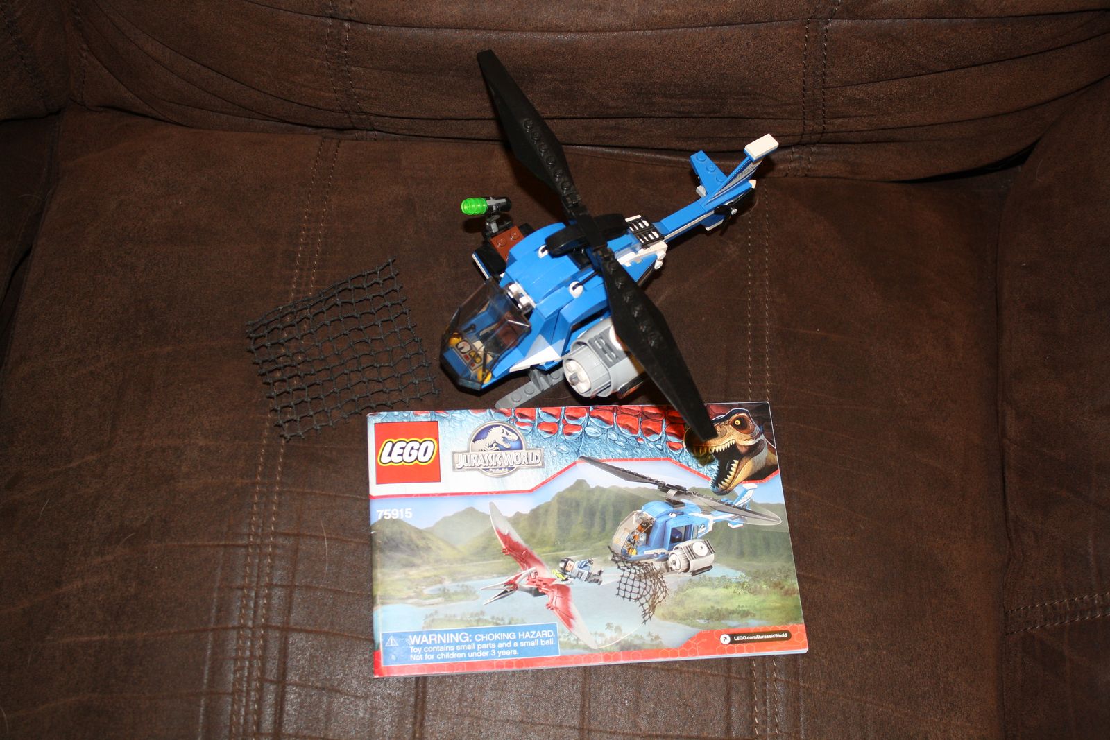 LEGO 75915 Jurassic World: Pteranodon Capture No dinosaur or minifigures