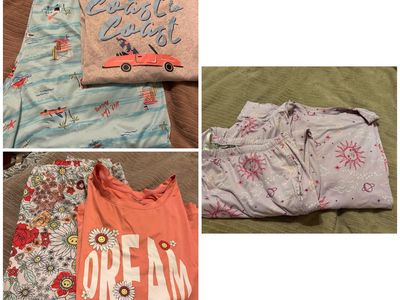 Women’s 2X Pajamas Long Pants/Short Sleeve $5 each set