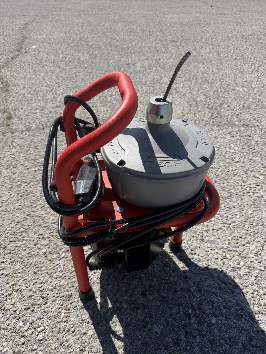 Rigid K-40 Drain Cleaning Machine
