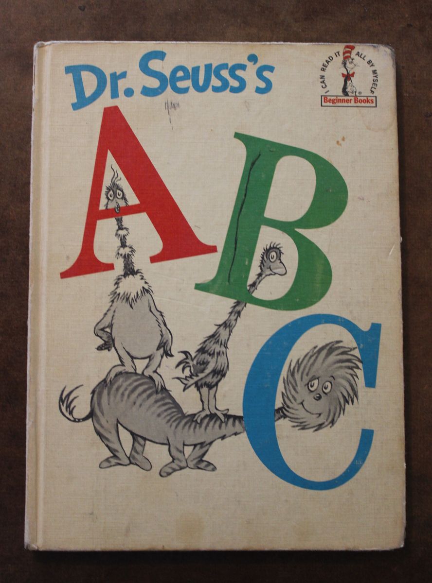 1963 First Edition Copy of Dr. Seuss's ABC