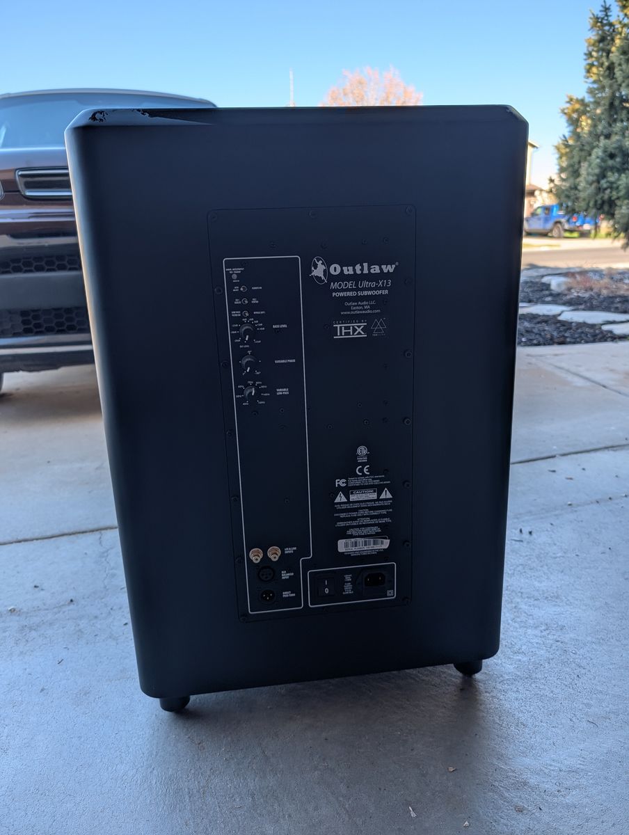 Home stereo equipment - Subwoofer, Receiver, Amplifier, Speakers