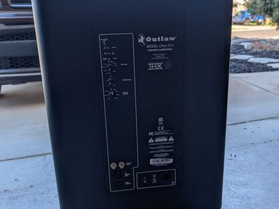 Home stereo equipment - Subwoofer, Receiver, Amplifier, Speakers