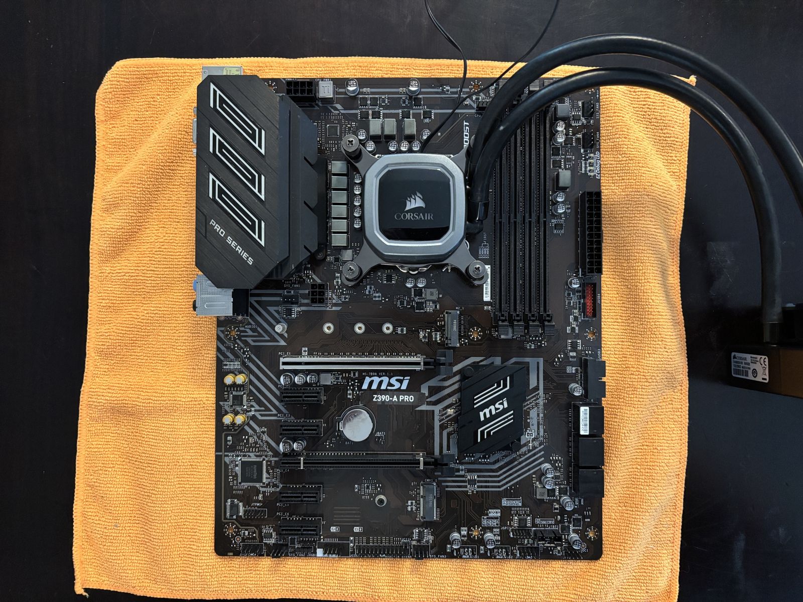 MSI Z390-A Pro with Intel i7 9700k 3.60 GHz
