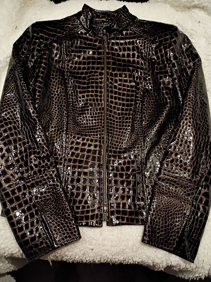 Juliana crocodile designer jacket
