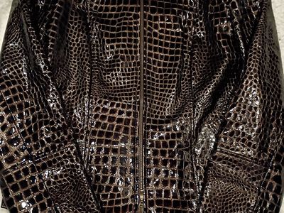 Juliana crocodile designer jacket