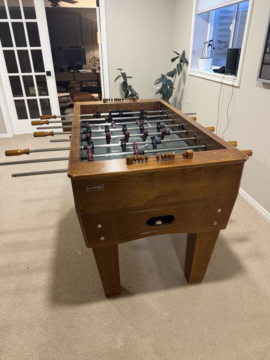 Harvard Foosball table