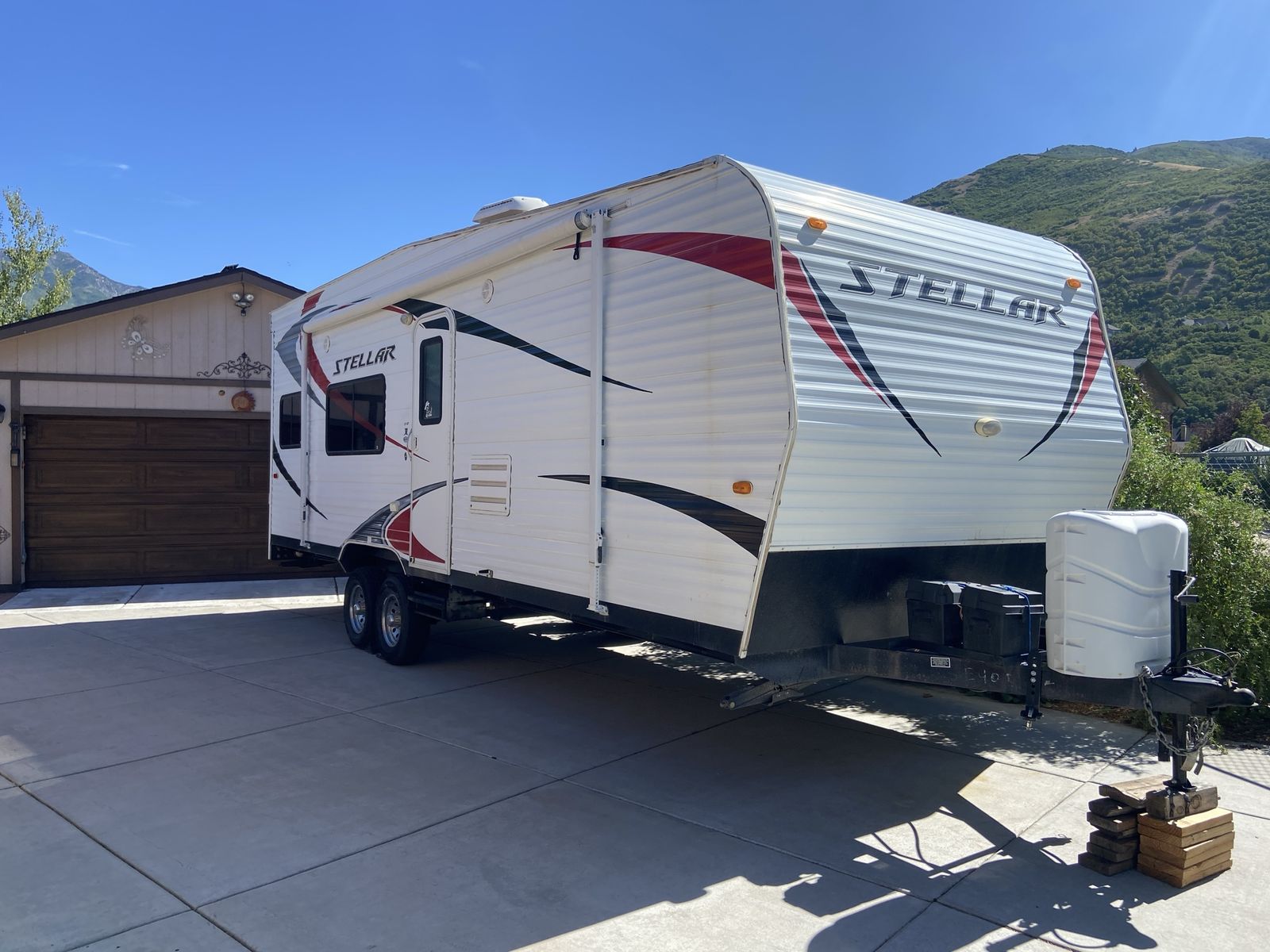 Stellar Toy Hauler Travel Trailer Bumper Pull