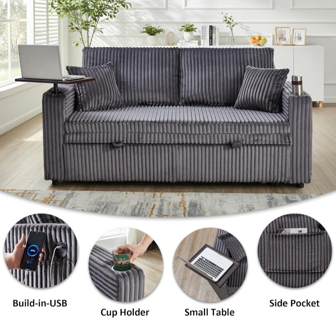 65" Sofa Sleeper Bed