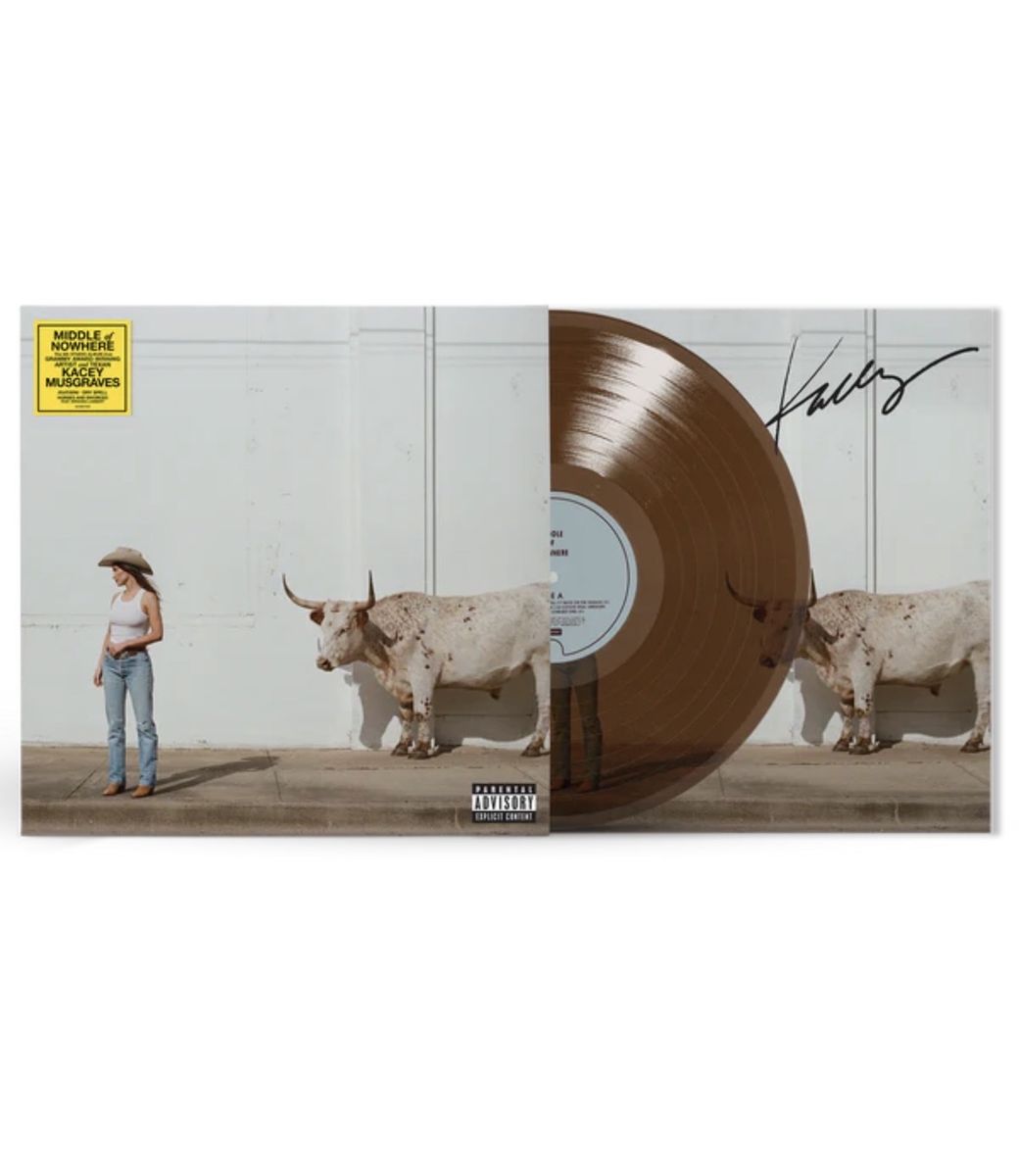 Kacey Musgraves-SIGNED Middle Of Nowhere-Exclusive Whiskey Colored Vinyl-SEALED