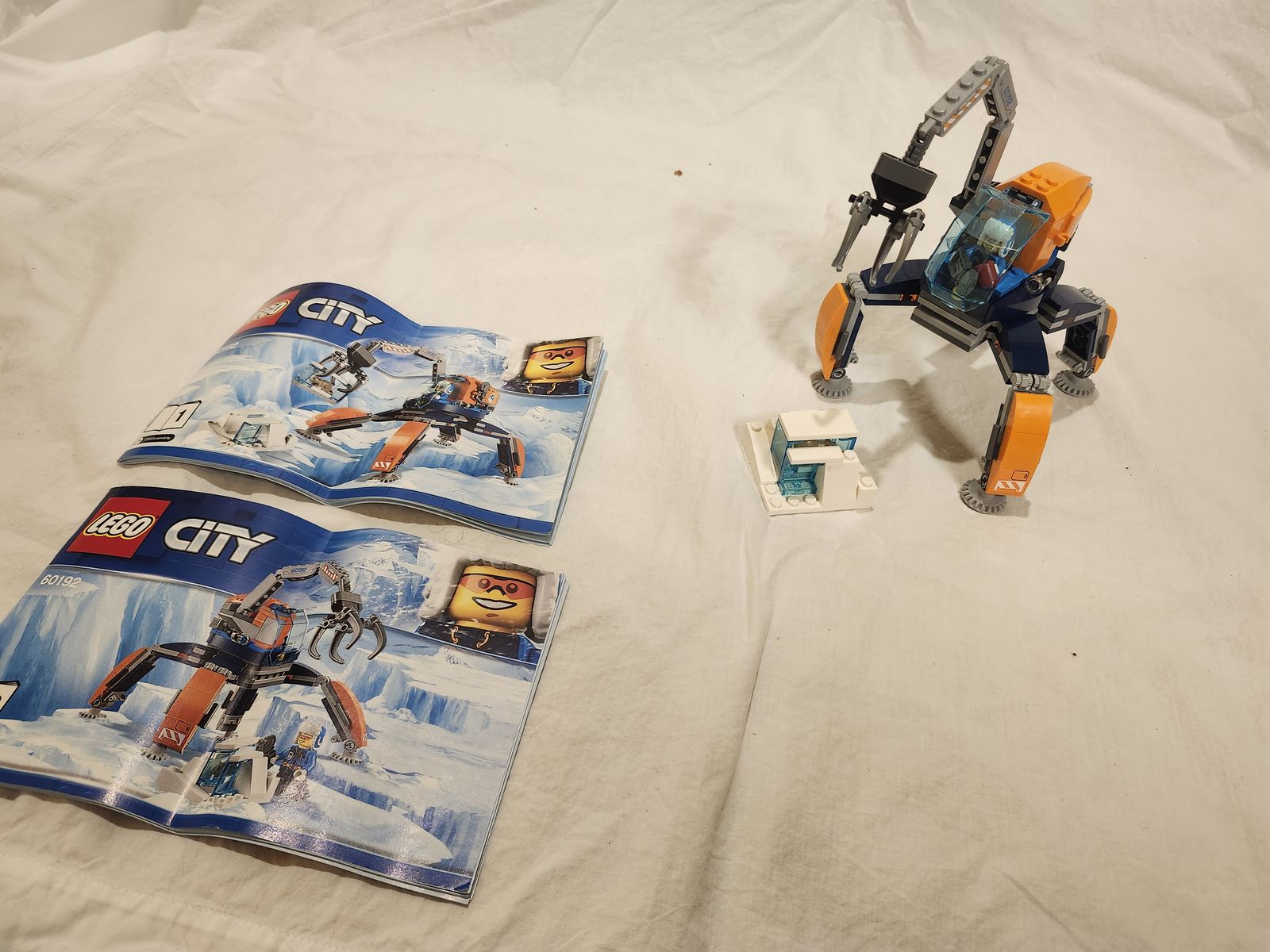 LEGO City 60192 Arctic Ice Crawler – 100% Complete w/ Instructions