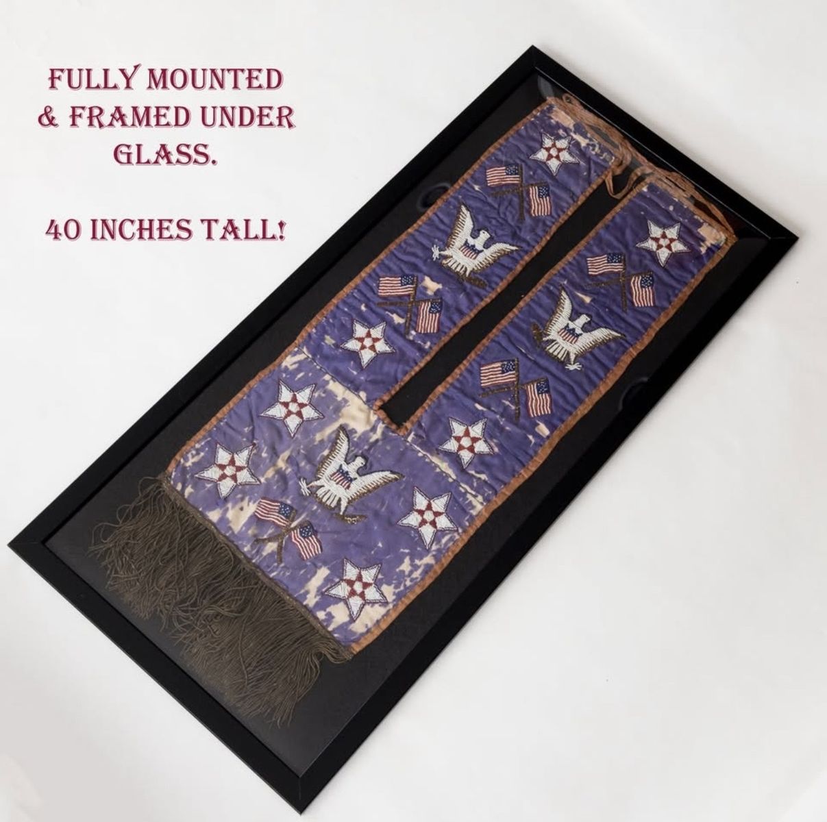 Antique Native American Beaded Costume Estate Sale