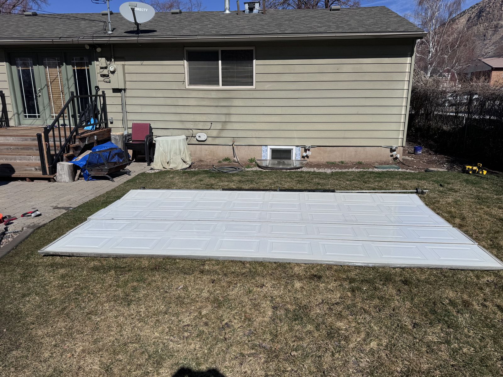 16'x8' Insulated Garage Door