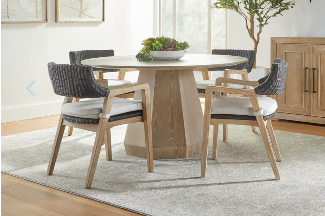 54 in round dining table