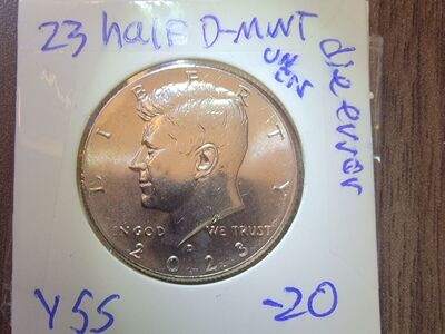 2023 half dollar die error.