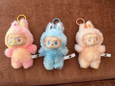POP MART Labubu “The Monsters” Plush Keychains – 3 for $120