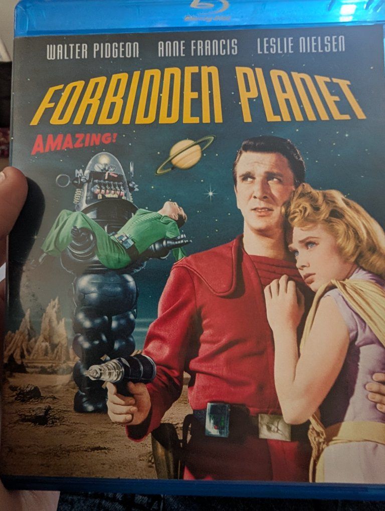 Forbidden Planet (Blu-ray, 1956 Classic Sci-Fi Movie)