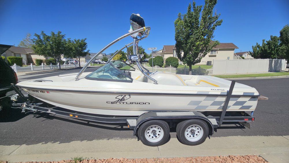 Used 2000 Centurion Boat with Wakeboard Tower - Good Condition with Trailer