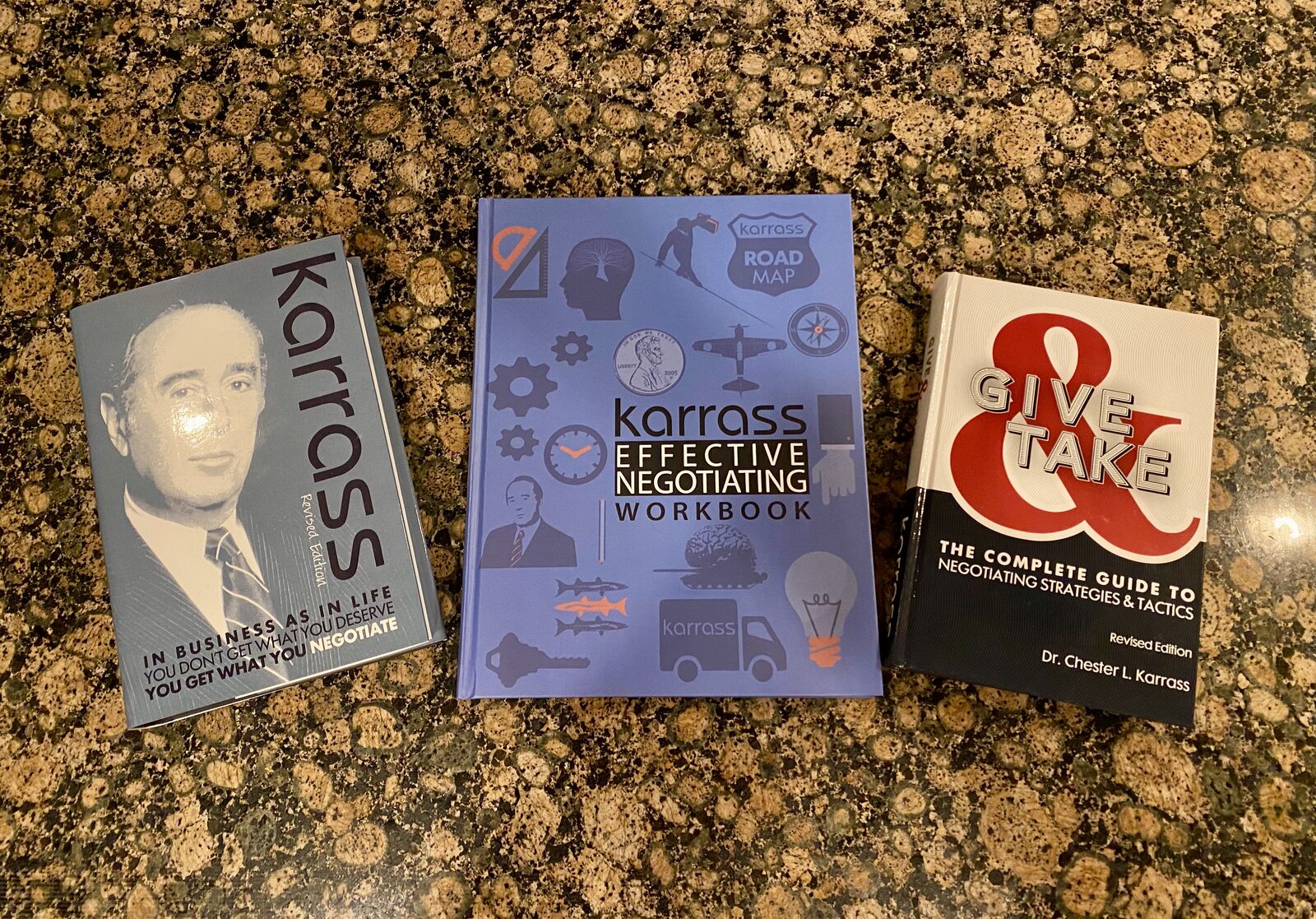 NEW - Karrass Effective Negotiating Skills Books + Workbook - Online Workshop Is Almost $900 - C PIX