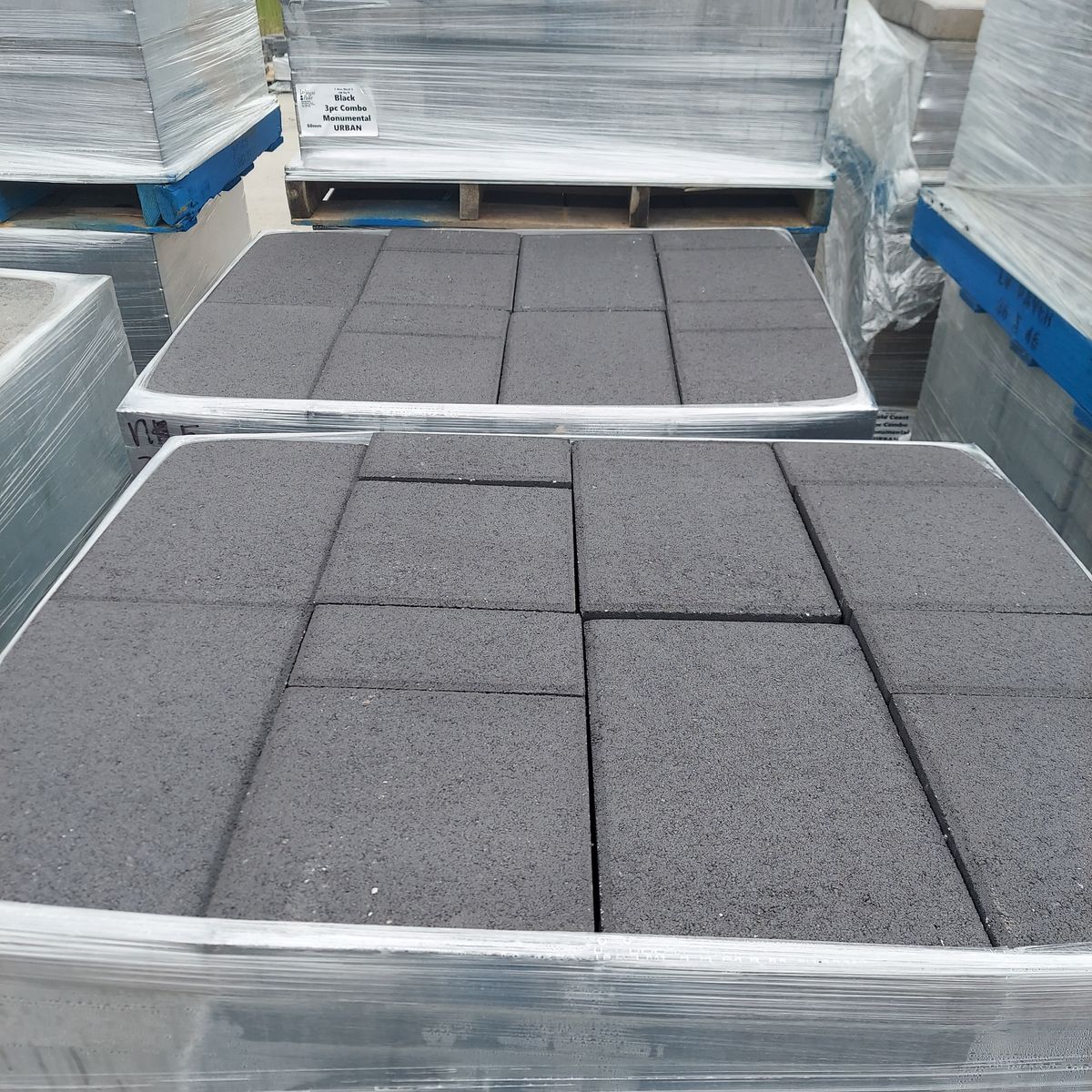BLACK MONUMENTAL PAVERS