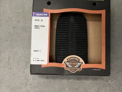 Stock Harley Rubber Brake Pedal Pad